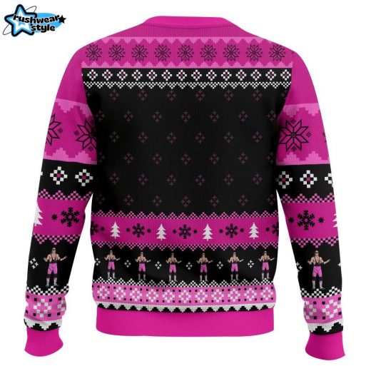 The Hitman Bret Hart Ugly Sweater – WWE Wrestling Legend Holiday Sweater