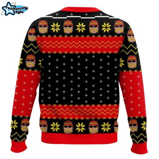 Whatcha Gonna Do Brother? Hulk Hogan Ugly Sweater – WWE Wrestling Icon Holiday Sweater