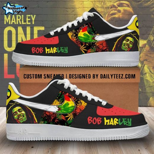 Bob Marley Premium AF1 Sneaker – Legendary Reggae Footwear