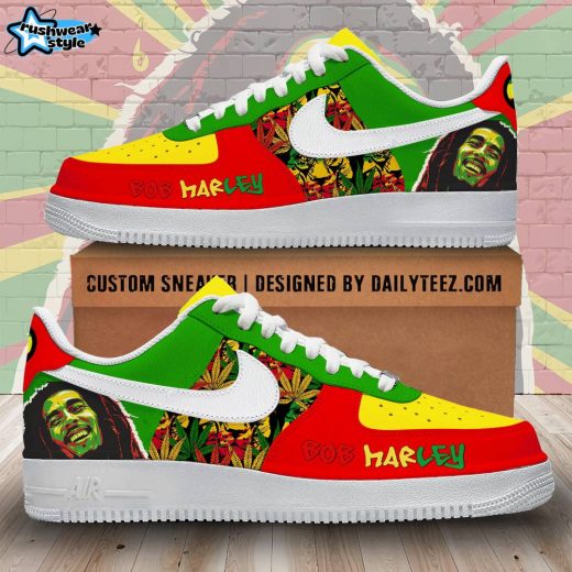 Bob Marley Premium AF1 Sneaker – Reggae Style Sneakers