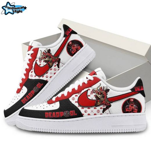 Deadpool & Wolverine Premium AF1 Sneaker – Superhero Crossover Shoes