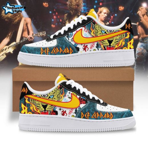 Def Leppard Premium AF1 Sneaker – Rock Band Edition