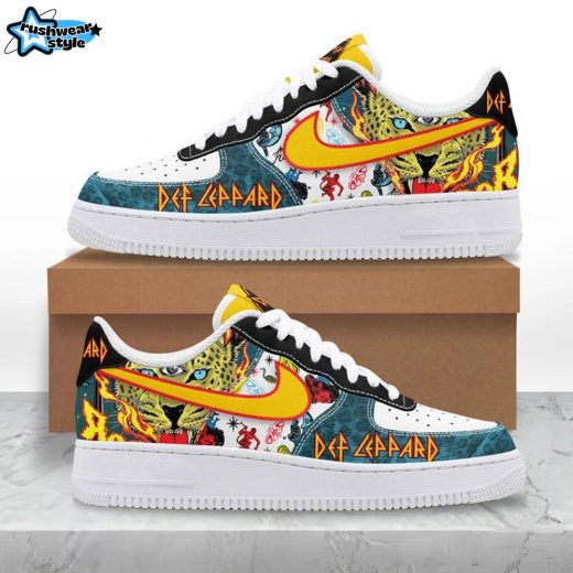 Def Leppard Premium AF1 Sneaker – Rock Band Edition