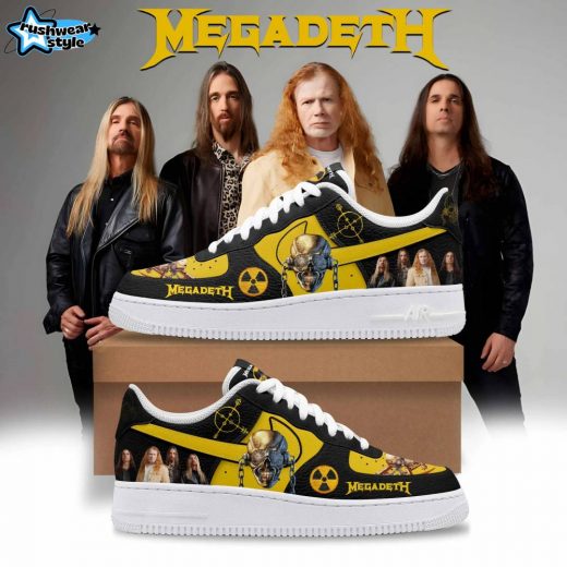 Megadeth Premium AF1 Sneaker – Thrash Metal Band Collection