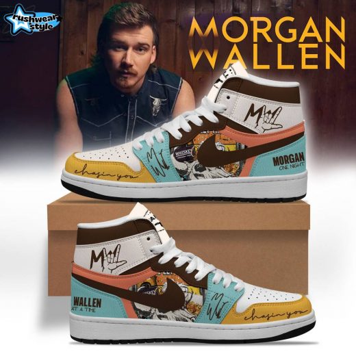 Morgan Wallen Premium AF1 Sneaker Boots – Country Music Style