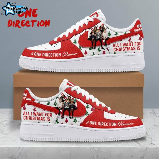 OND Premium AF1 Sneakers – “All I Want for Christmas is a One Direction Reunion” Holiday Fan Edition