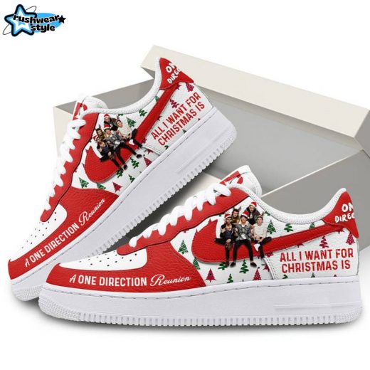 OND Premium AF1 Sneakers – “All I Want for Christmas is a One Direction Reunion” Holiday Fan Edition