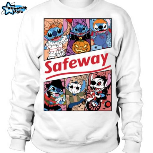 Safeway Halloween Stitch Unisex Sweatshirt – Disney Fans Halloween Gift