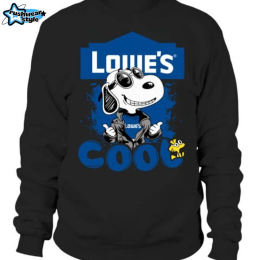 Snoopy COOL Lowe’s Unisex Sweatshirt – Peanuts Holiday Edition