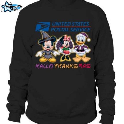 USPS HalloThanksMas Unisex Sweatshirt – Postal Worker Holiday Humor