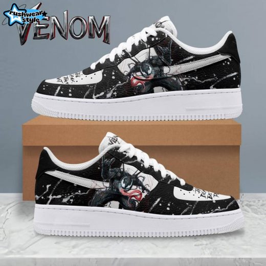 Venom Premium AF1 Sneakers – Marvel Inspired Shoes for Superhero Fans