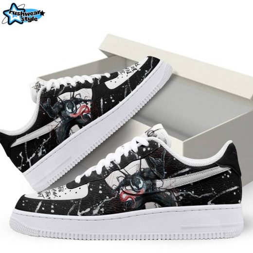 Venom Premium AF1 Sneakers – Marvel Inspired Shoes for Superhero Fans