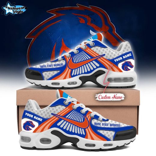 Boise State Broncos Custom Sport Shoes – College Team Sneakers, Fan Edition