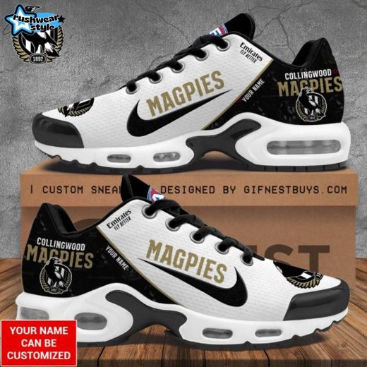 Personalized Collingwood FC Air Max Shoes – AFL Fan Edition Footwear