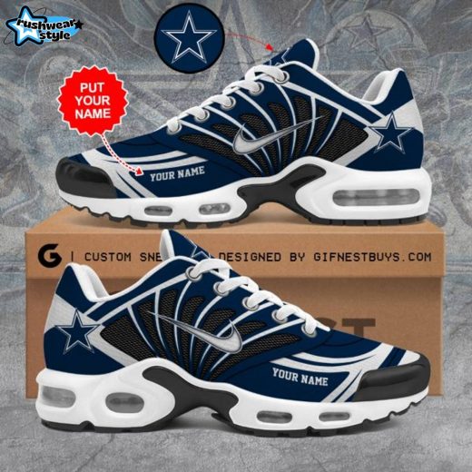 Personalized Dallas Cowboys Air Max Shoes – Custom NFL Fan Footwear