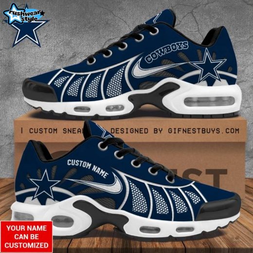 Personalized Dallas Cowboys Air Max Shoes – NFL Fan Edition Footwear