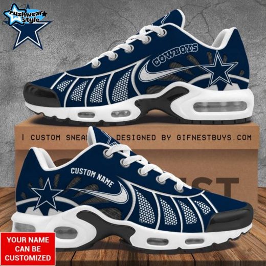 Personalized Dallas Cowboys Air Max Shoes – NFL Fan Edition Footwear