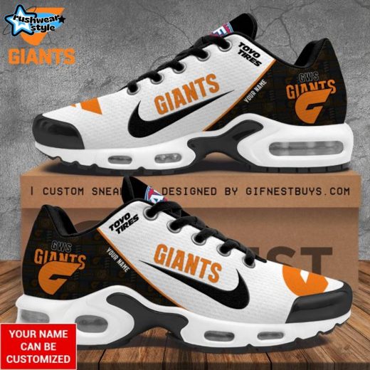 Personalized Greater Western Sydney Giants Air Max Shoes – Custom AFL Team Sneakers