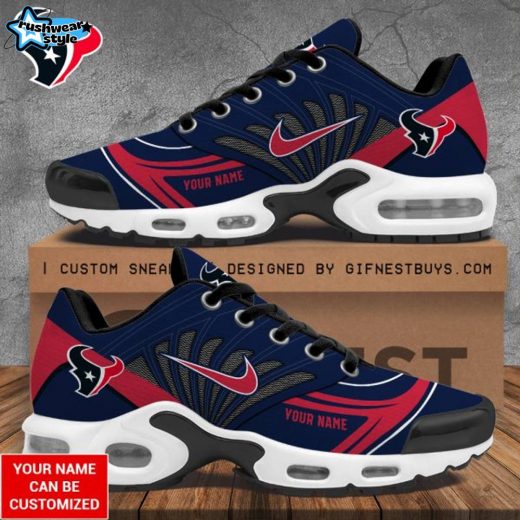 Personalized Houston Texans Air Max Shoes – NFL Team Custom Footwear