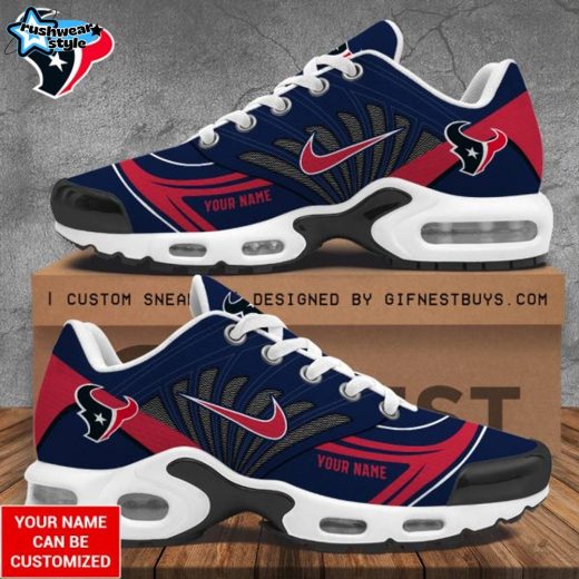 Personalized Houston Texans Air Max Shoes – NFL Team Custom Footwear