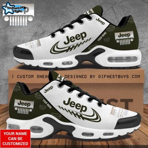 Personalized JEEP Air Max Shoes – Adventure Sports Custom Footwear