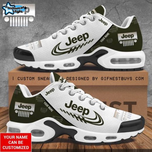 Personalized JEEP Air Max Shoes – Adventure Sports Custom Footwear