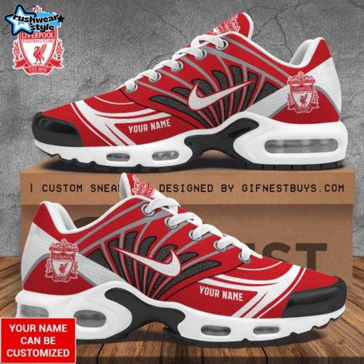 Personalized Liverpool Air Max Shoes – Custom Soccer Club Sneakers