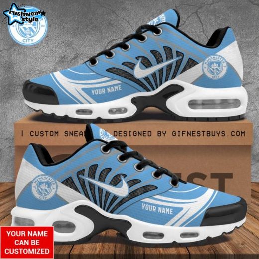 Personalized Manchester City Air Max Shoes – Custom Soccer Fan Sneakers