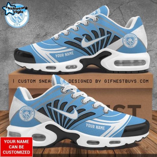 Personalized Manchester City Air Max Shoes – Custom Soccer Fan Sneakers