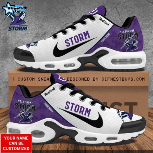 Personalized Melbourne Storm Air Max Shoes – Custom Rugby Fan Sneakers