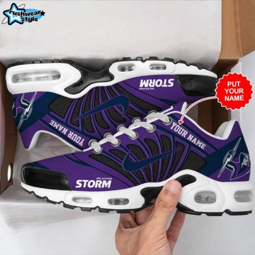 Personalized Melbourne Storm Air Max Shoes – Rugby Team Custom Footwear