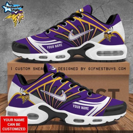 Personalized Minnesota Vikings Air Max Shoes – Custom NFL Team Sneakers