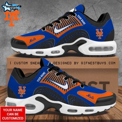 Personalized New York Mets Air Max Shoes – Custom MLB Fan Footwear