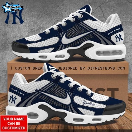 Personalized New York Yankees Air Max Shoes – Custom MLB Fan Footwear