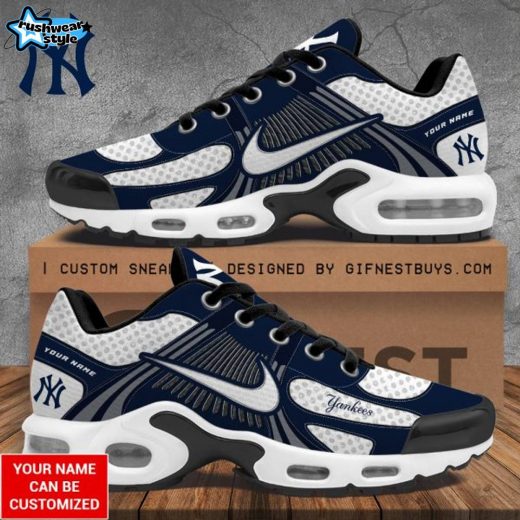 Personalized New York Yankees Air Max Shoes – Custom MLB Fan Footwear