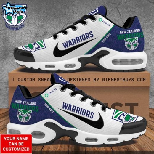 Personalized New Zealand Warriors Air Max Shoes – Rugby League Team Sneakers