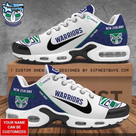 Personalized New Zealand Warriors Air Max Shoes – Rugby League Team Sneakers