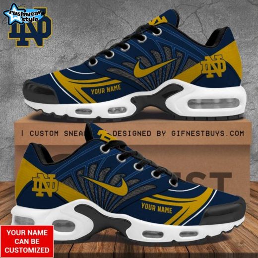 Personalized Notre Dame Fighting Irish Football Air Max Shoes – College Team Fan Edition Sneakers