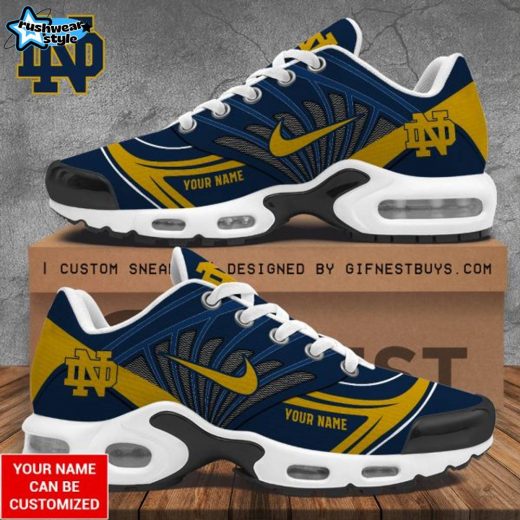 Personalized Notre Dame Fighting Irish Football Air Max Shoes – College Team Fan Edition Sneakers