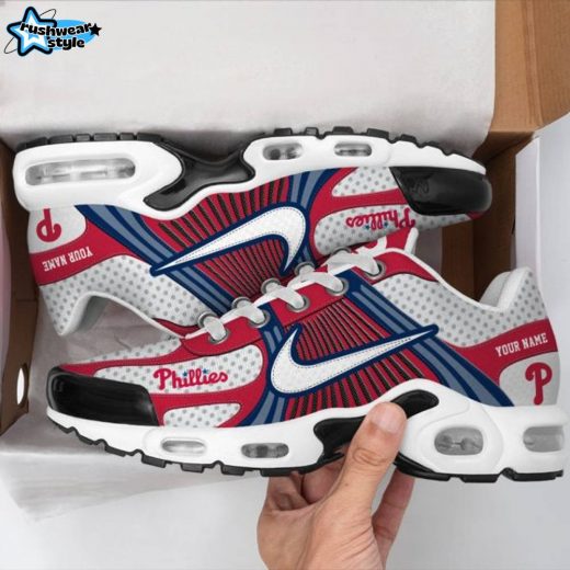 Personalized Philadelphia Phillies Air Max Shoes – Custom Baseball Fan Shoes