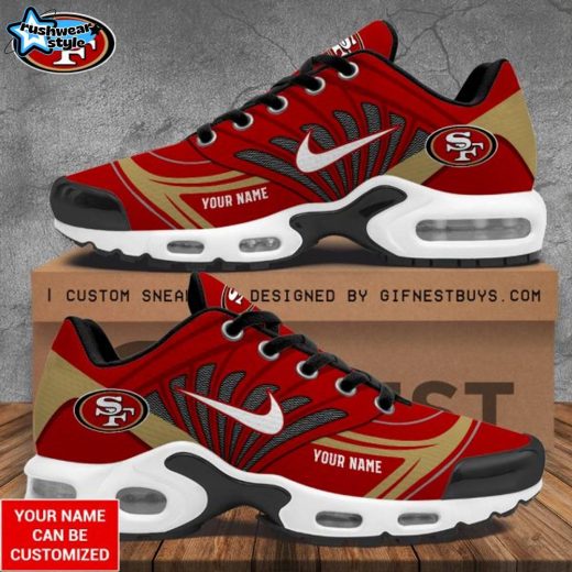 Personalized San Francisco 49ers Air Max Shoes – NFL Fan Gear Footwear