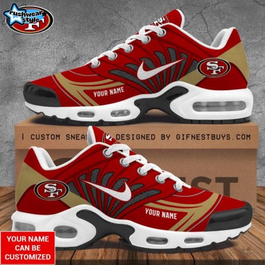 Personalized San Francisco 49ers Air Max Shoes – NFL Fan Gear Footwear