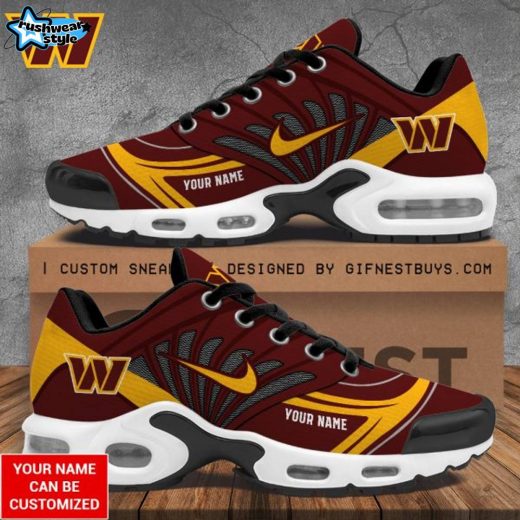 Personalized Washington Commanders Air Max Shoes – NFL Fan Edition Shoes