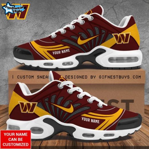 Personalized Washington Commanders Air Max Shoes – NFL Fan Edition Shoes