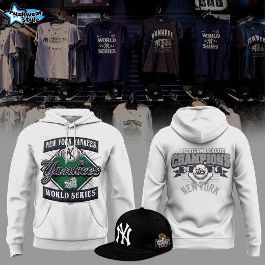 ALCS Champion New York Yankees Hoodie Apparel | 2024 World Series Bound Sweatshirt