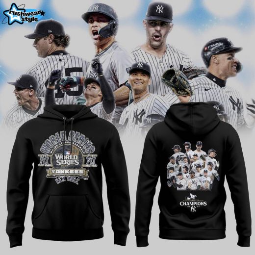 ALCS Champion New York Yankees Hoodie Apparel – Black | 2024 Postseason Collection