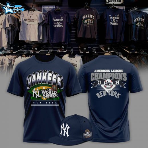 ALCS Champion New York Yankees T-Shirt Apparel | 2024 Official Playoff Edition