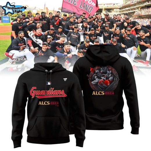 Cleveland Guardians 2024 ALCS Champion Hoodie | Official Postseason Apparel