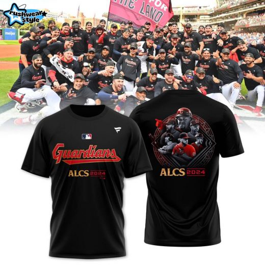 Cleveland Guardians 2024 ALCS Champion T-Shirt | Limited Edition Postseason Apparel