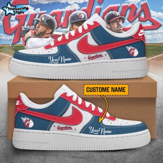 Cleveland Guardians Personalized Shoes Limited Edition AF1 | Custom 2024 Championship Sneakers